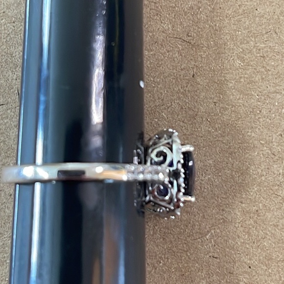 ▪️Sapphire and White Sapphire Ring▪️ - Picture 3 of 7